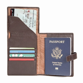 Osgoode Marley Cashmere Leather Passport Ticket Holder Flash Discount Today Clearance Steal Today
