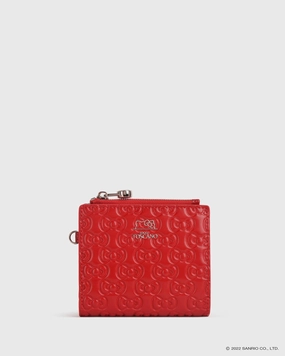 Tos X Hello Kitty Bifold Wallet (Scarlet) Big Savings Alert Hot Sale Alert