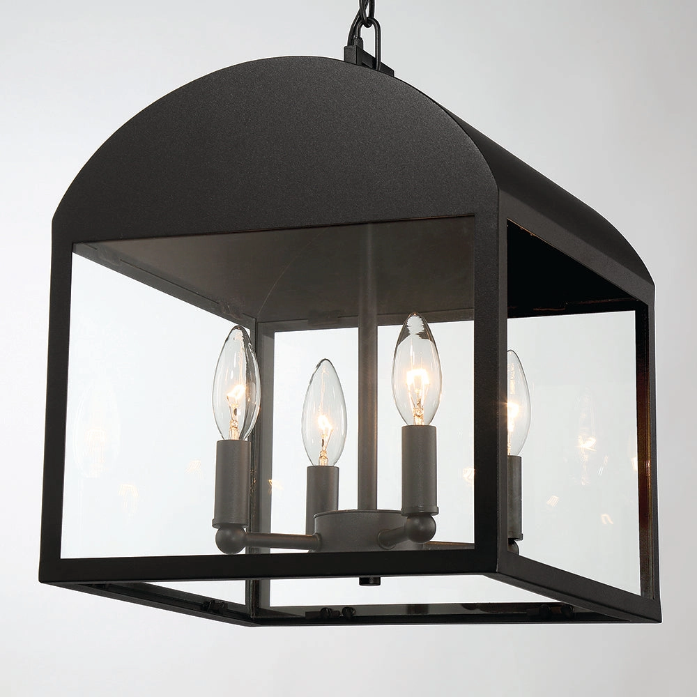 Sawyer 12" 4 Light Outdoor Pendant