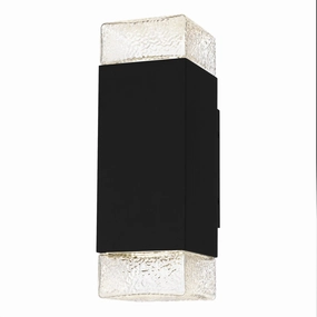 Saxton LED Outdoor Wall Lantern Matte BlackOutdoor wall sconces with motion sensor