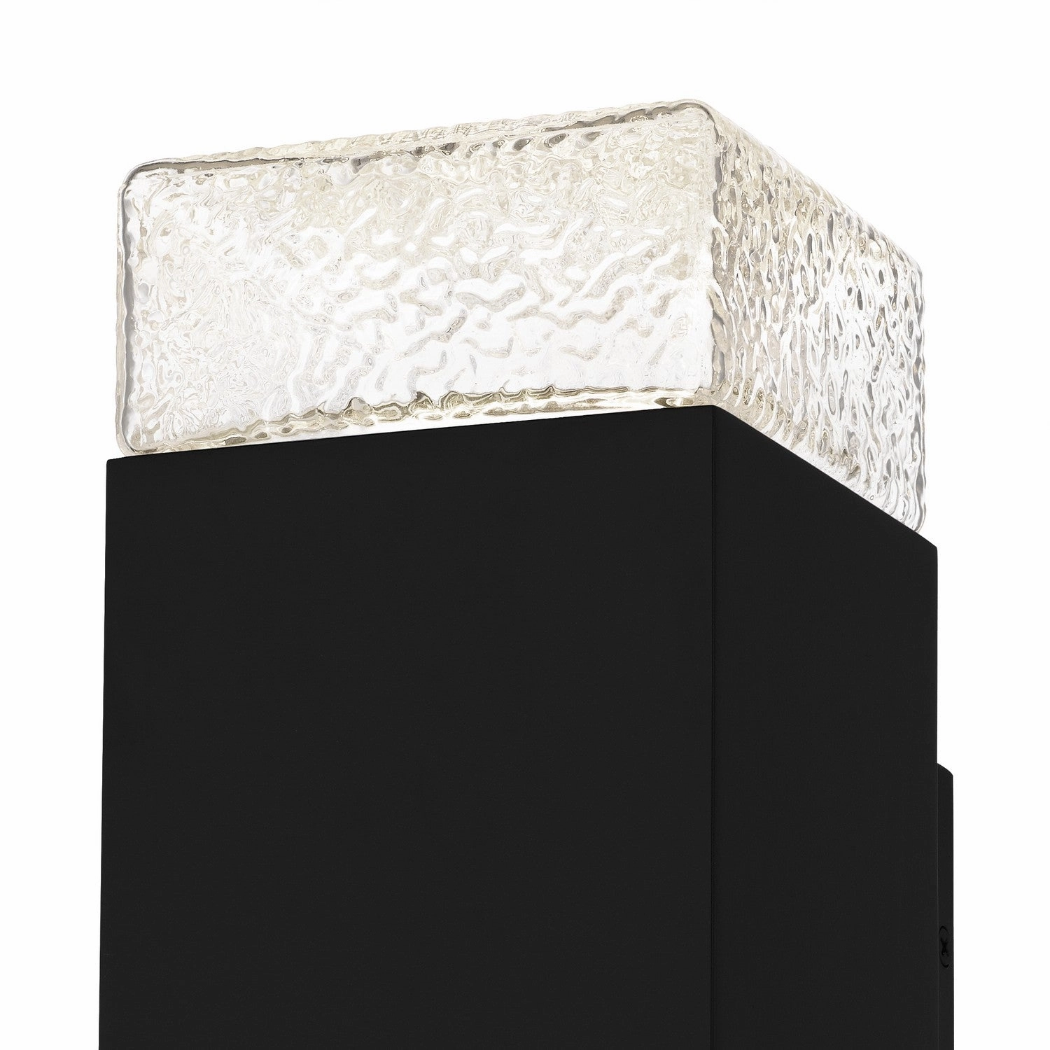 Saxton LED Outdoor Wall Lantern Matte Black