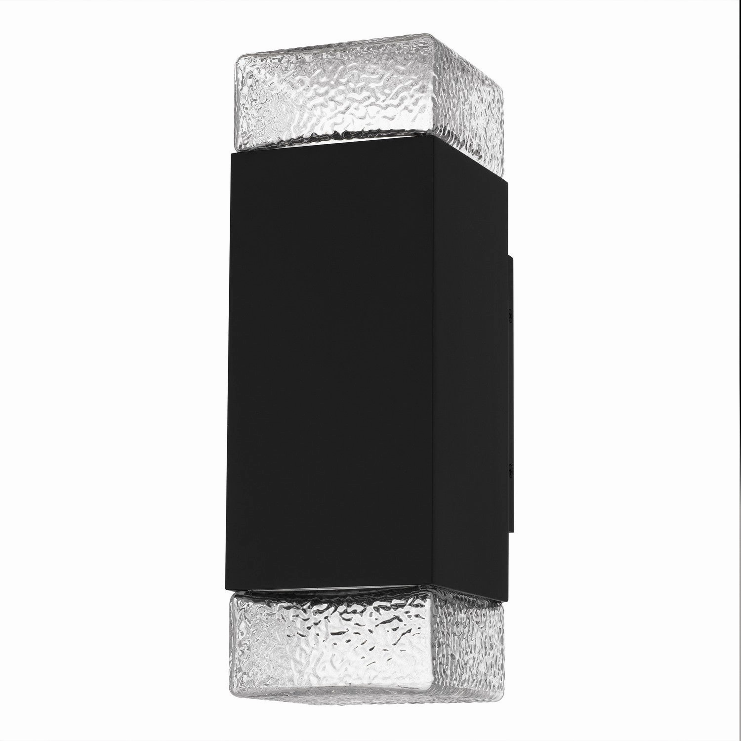 Saxton LED Outdoor Wall Lantern Matte Black