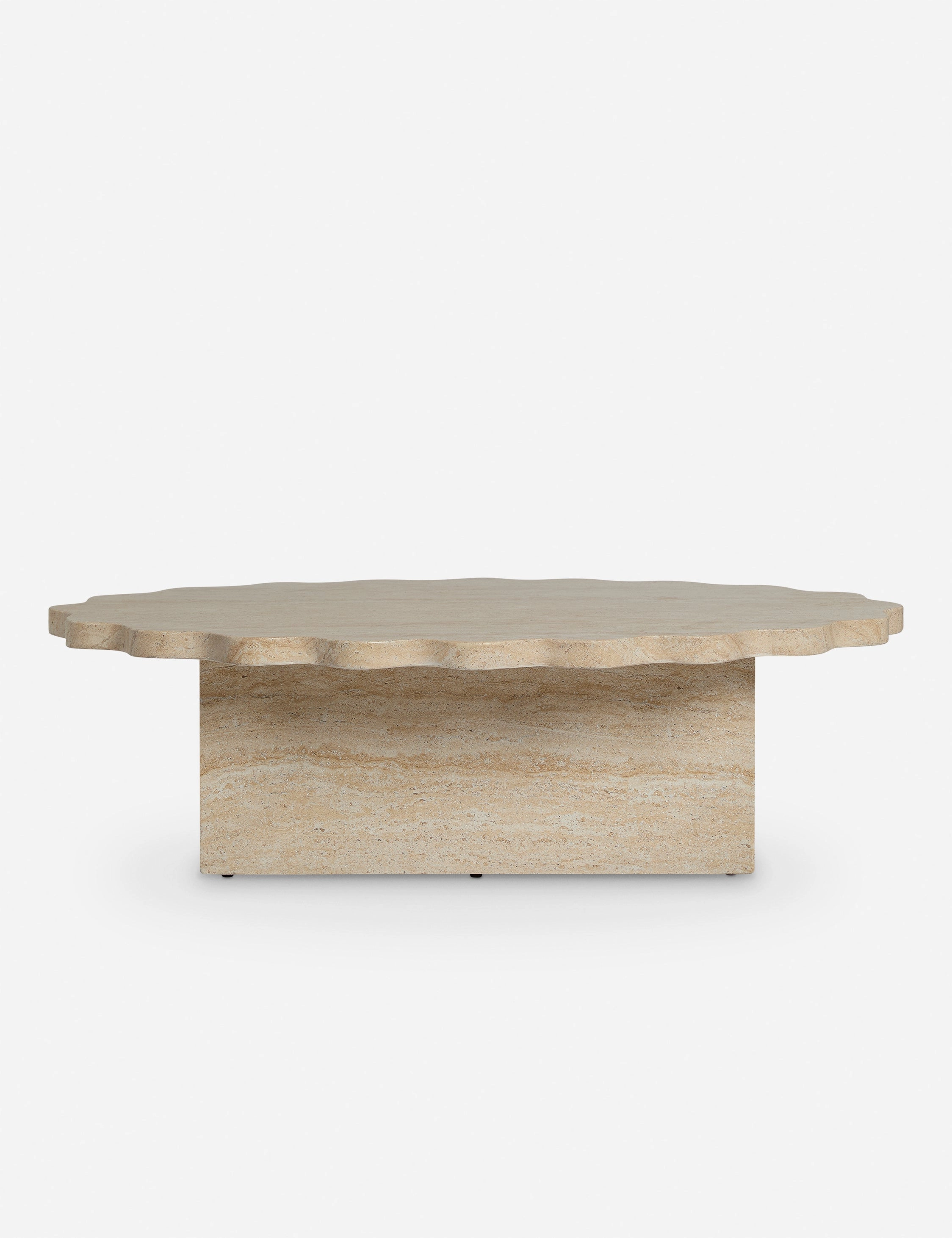 Scalloped Indoor / Outdoor Coffee Table by Sarah Sherman Samueloutdoor patio furniture set