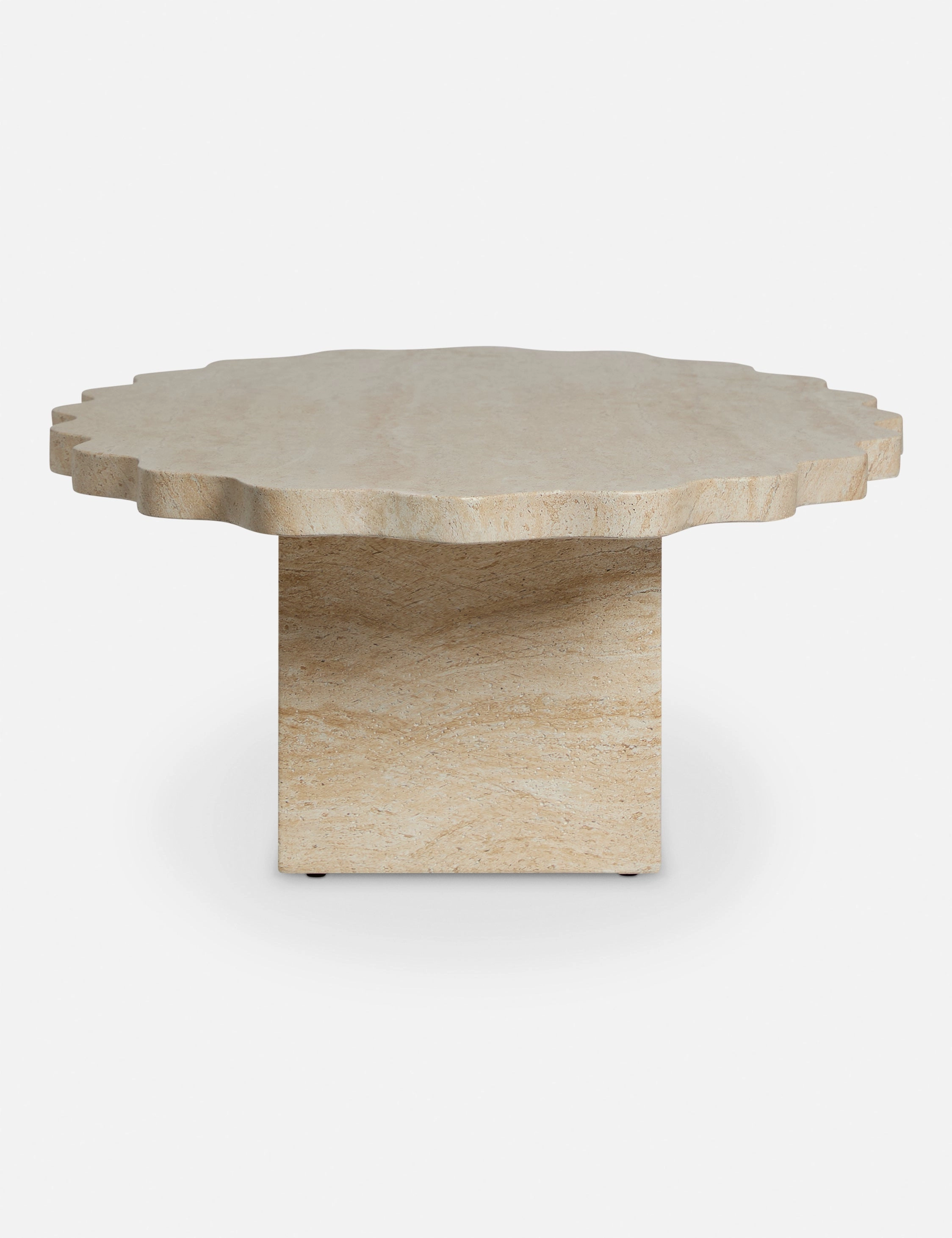 Scalloped Indoor / Outdoor Coffee Table by Sarah Sherman Samuel
