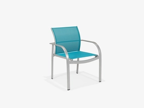 Scandia Sling Stack Dining Chairoutdoor patio dining furniture set