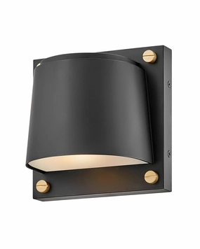 Scout LED Wall Mount BlackOutdoor wall sconces with motion sensor
