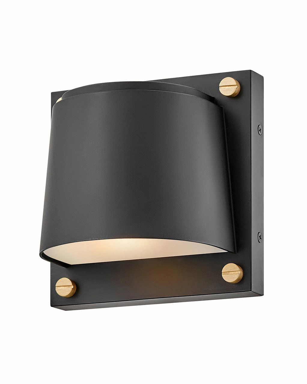 Scout LED Wall Mount BlackOutdoor wall sconces with motion sensor