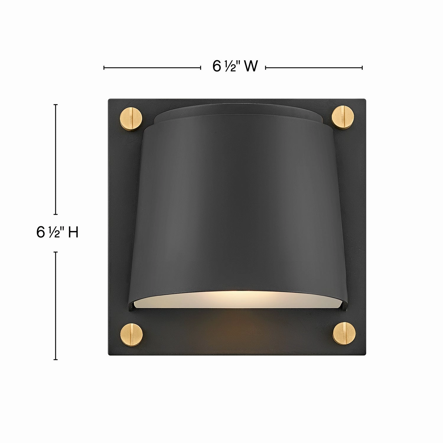 Scout LED Wall Mount Black