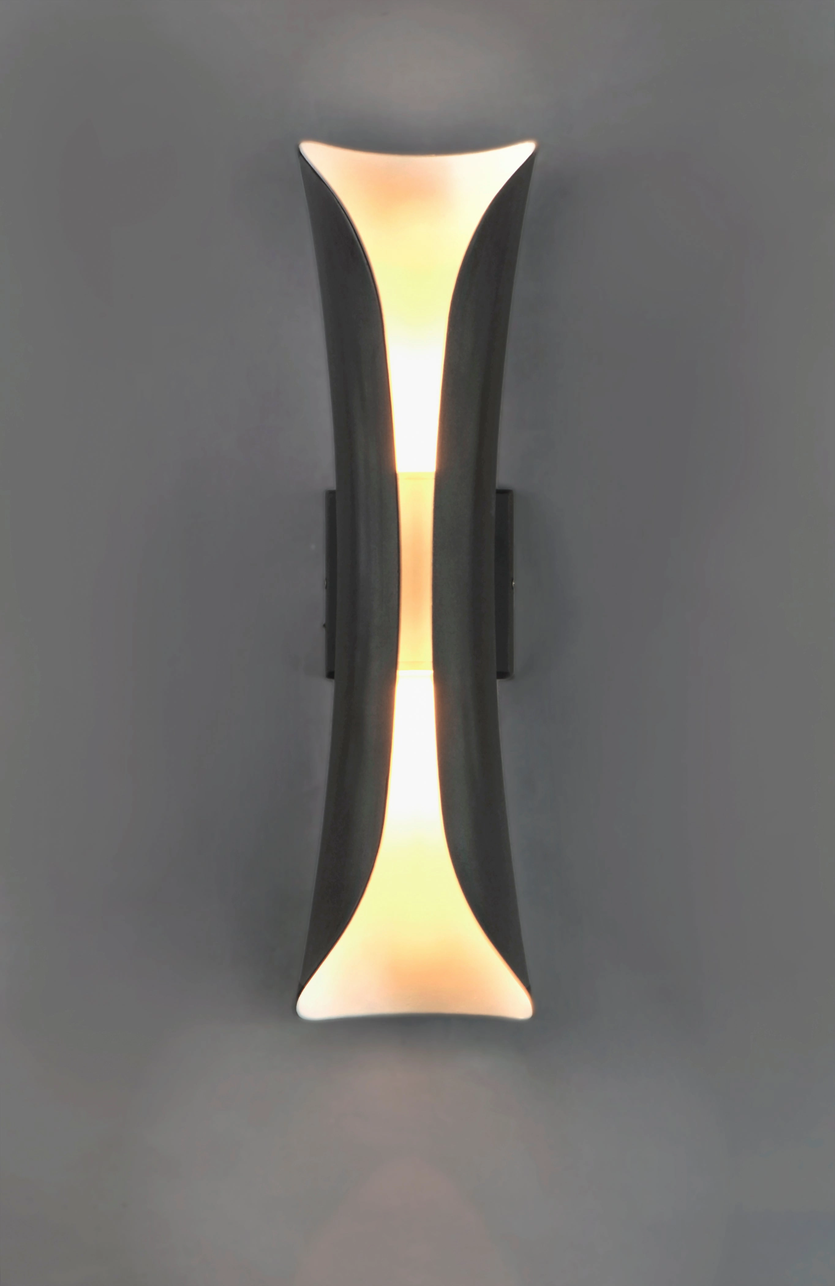 Scroll LED Outdoor Wall Sconce Architectural Bronze