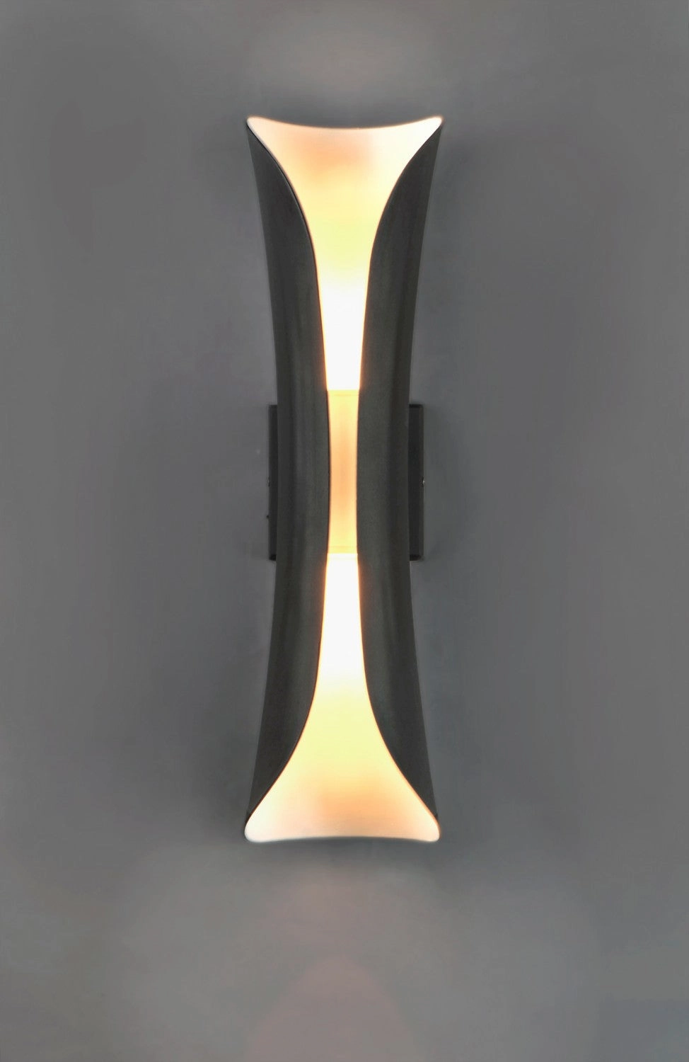Scroll LED Outdoor Wall Sconce Architectural Bronze