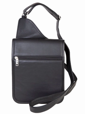 Scully Sierra Collection Leather Travel Bag Black Dont Miss Hot Deals