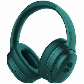 Grab Your Deal Today MustHave Deal Se7 Dual Feedback Active Noise Cancelling Bluetooth Headphones, Teal