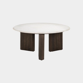 Seabrook - Round Coffee Tableoutdoor coffee table for patio or lounge