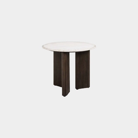 Seabrook - Round Lamp Tableoutdoor side table for patio furniture