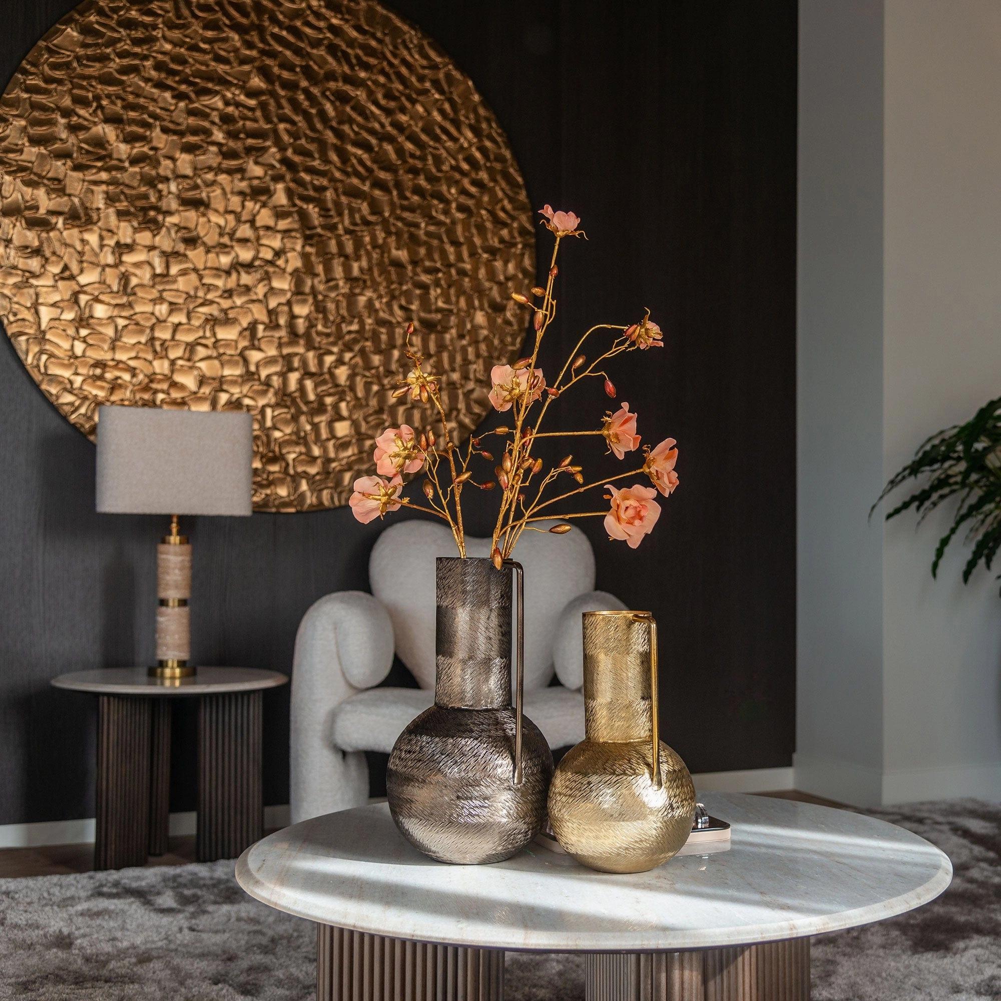 Seabrook - Round Lamp Table