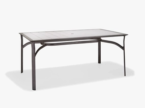 Seascape 34" x 63" Rectangular Dining Tableoutdoor patio dining furniture set