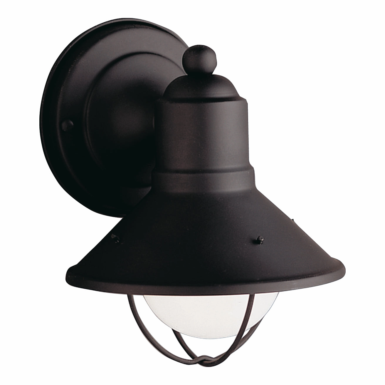Seaside One Light Outdoor Wall Mount BlackOutdoor wall sconces with motion sensor