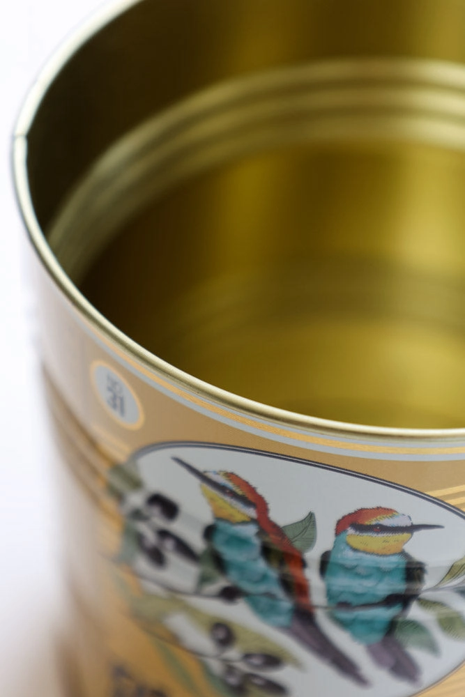 Set Of 2 Olive Oil Storage Tins