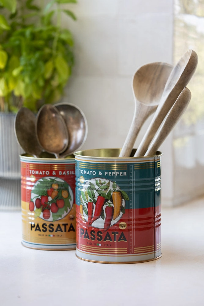 Set Of 2 Passata Storage Tins