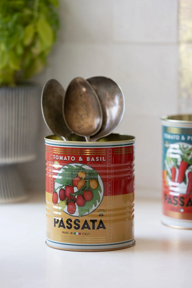 Set Of 2 Passata Storage Tins