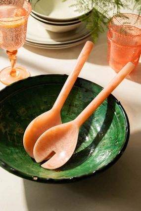 Set Of Picnic Salad Servers In Pinkoutdoor patio dining furniture set