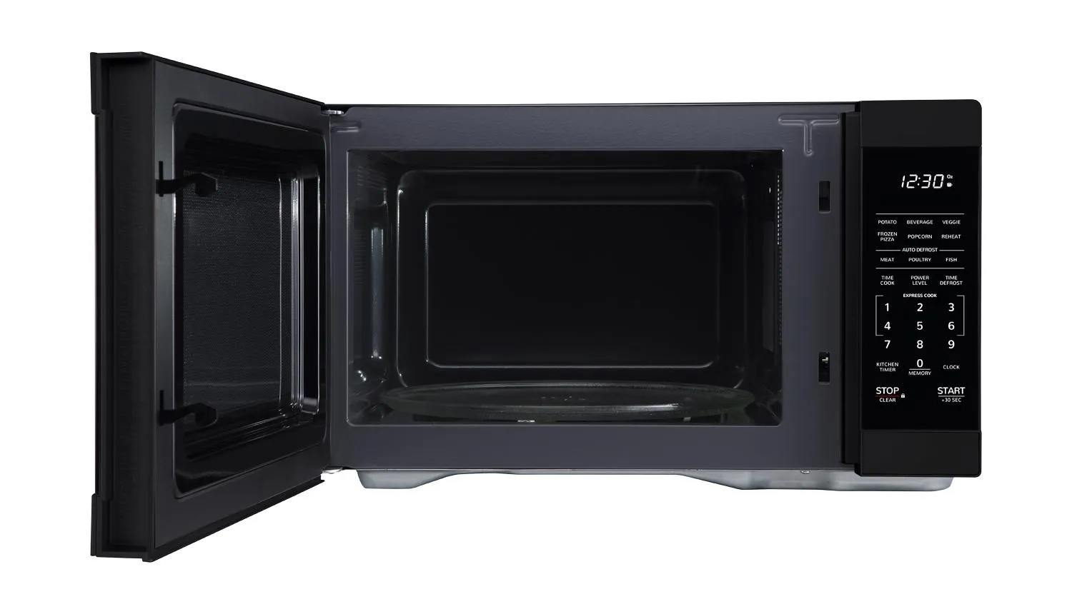Sharp SMC1161HB 1.1 Cu. Ft. Black Countertop Microwave Oven