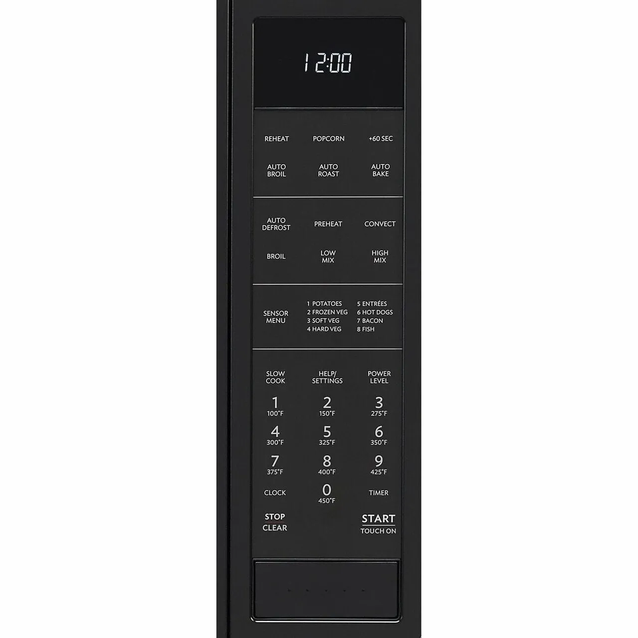 Sharp SMC1585BB 1.5 Cu. Ft. 900W Sharp Matte Black Carousel Convection Microwave Oven