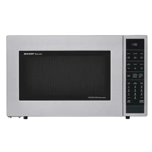 Sharp SMC1585BS 1.5 Cu. Ft. 900W Sharp Stainless Steel Carousel Convection   Microwave Oven