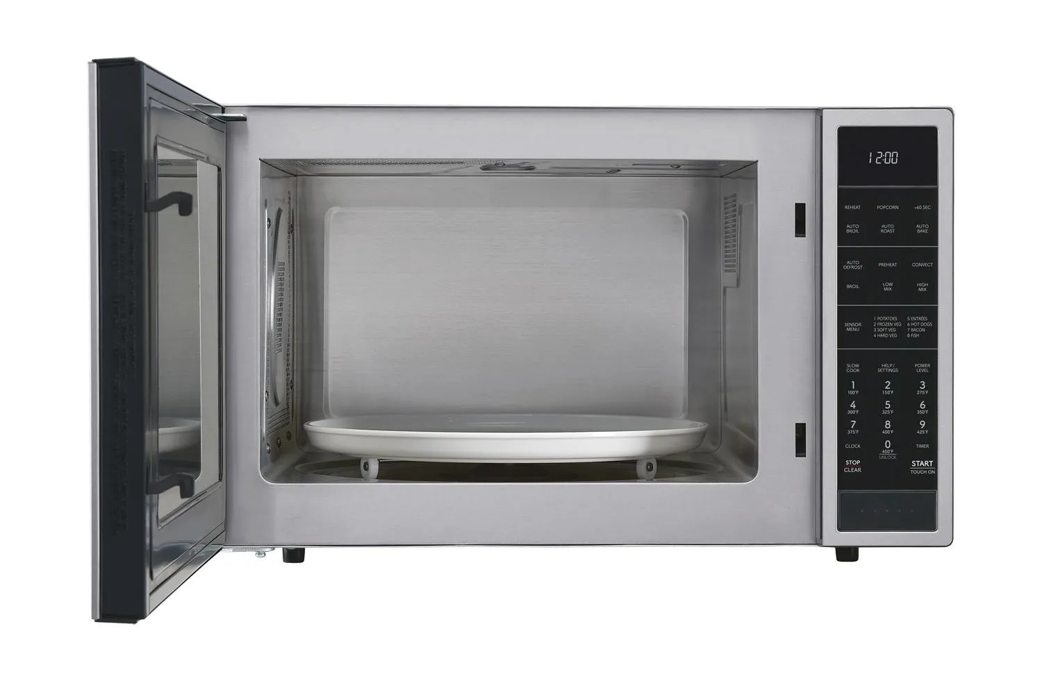 Sharp SMC1585KS Sharp 1.5 Cu. Ft. 900W Stainless Steel Convection Countertop Microwave Oven