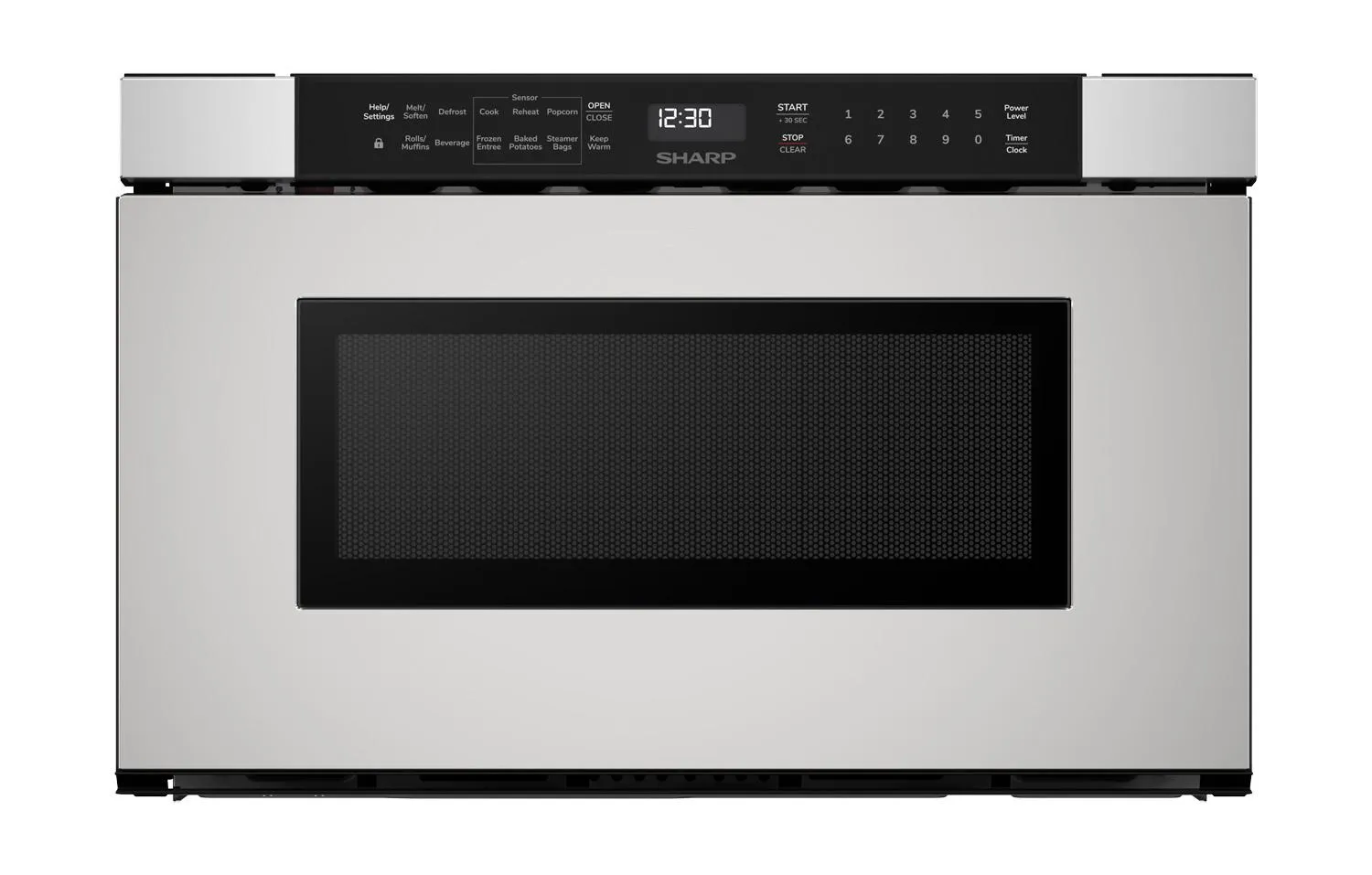 Sharp SMD2440JS 24 In. 1.2 Cu. Ft. Built-In Stainless Steel Microwave Drawer Oven