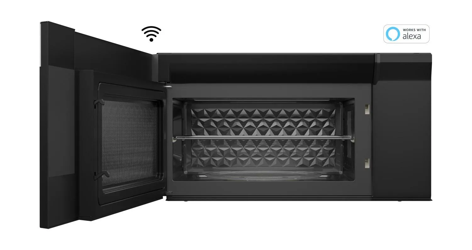 Sharp SMO1969JS 1.9 Cu. Ft. Smart Over-The-Range-Microwave Oven