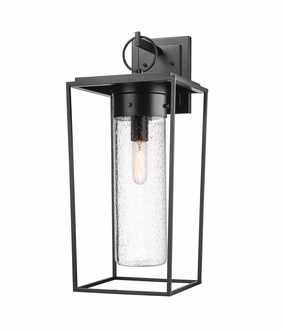 Sheridan One Light Outdoor Wall Light BlackOutdoor wall sconces with motion sensor