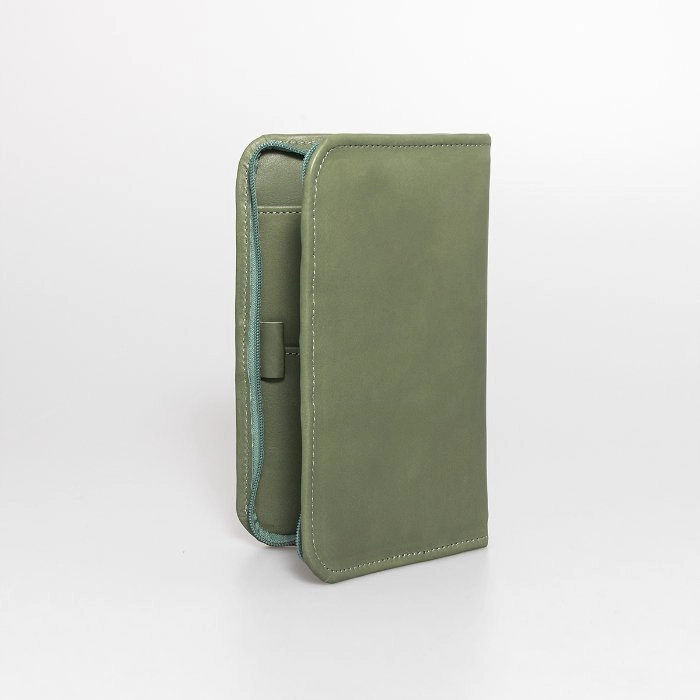 Thandana Large Leather Travel Wallet Online Exclusive Steal