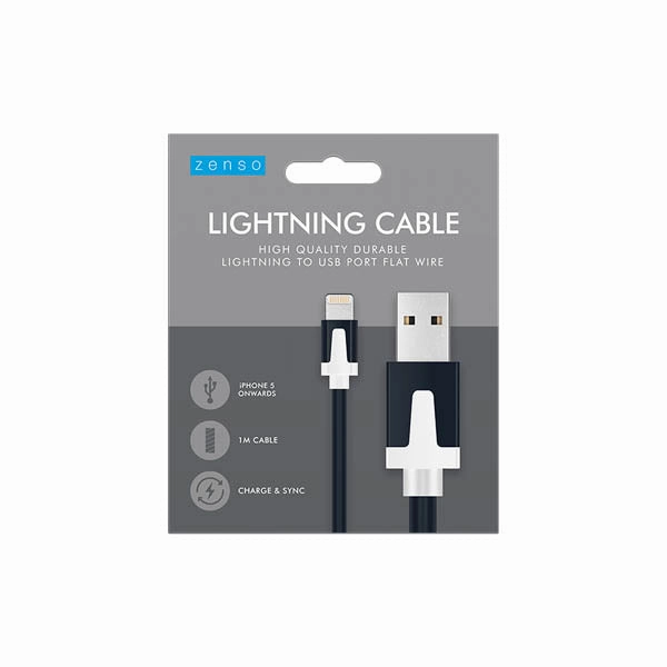 Zenso Lightning Cable To Usb 1 Metre Steal Todays Offer