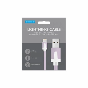 Limited Stock Alert GiftWorthy Sale Zenso Lightning Cable To Usb 1 Metre