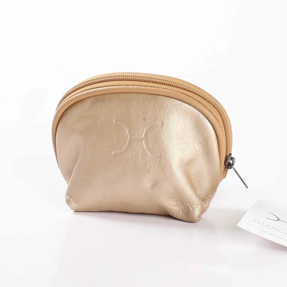 Online Exclusive Offer Thandana Metallic Leather Makeup Pouch