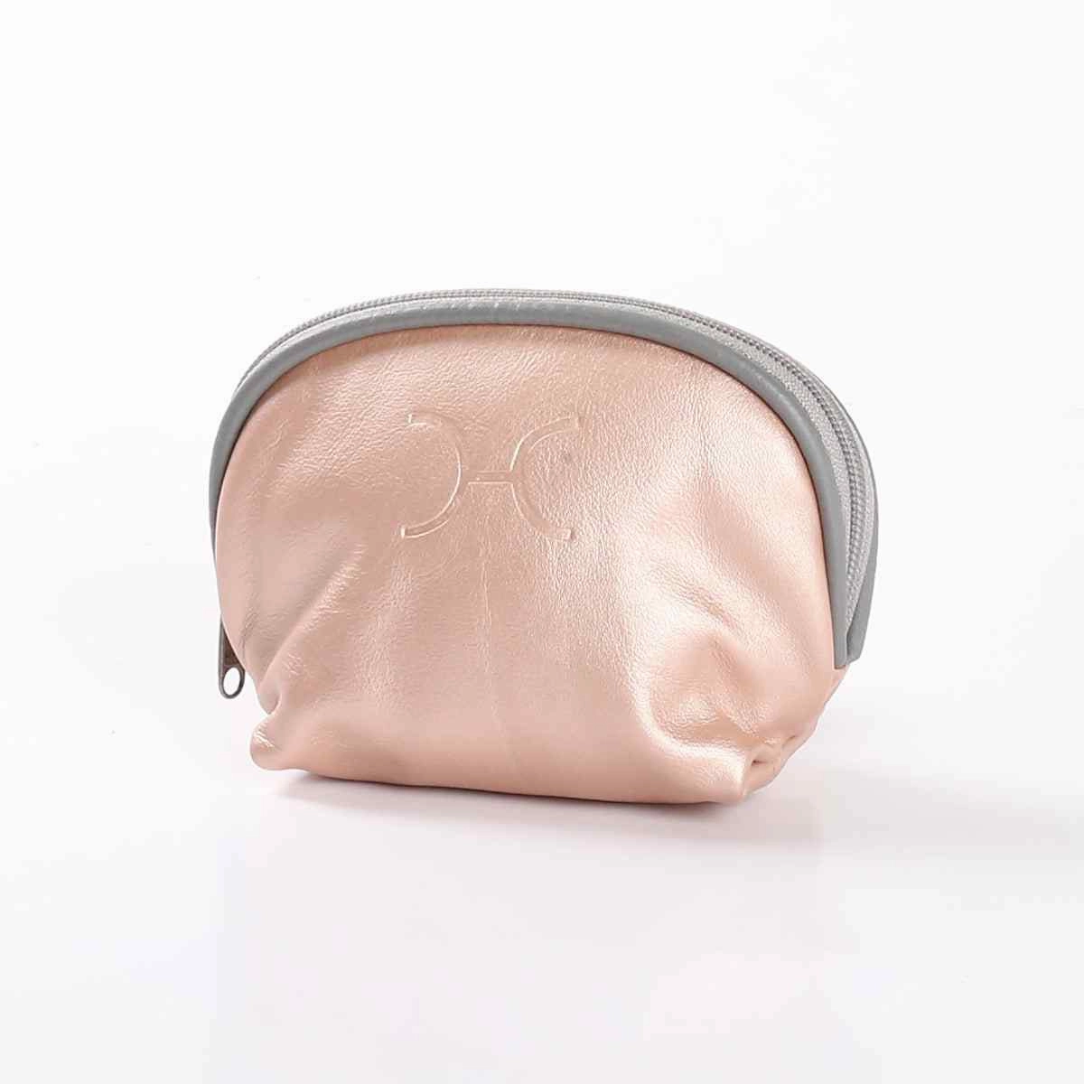 Big Price Drop Thandana Metallic Leather Makeup Pouch