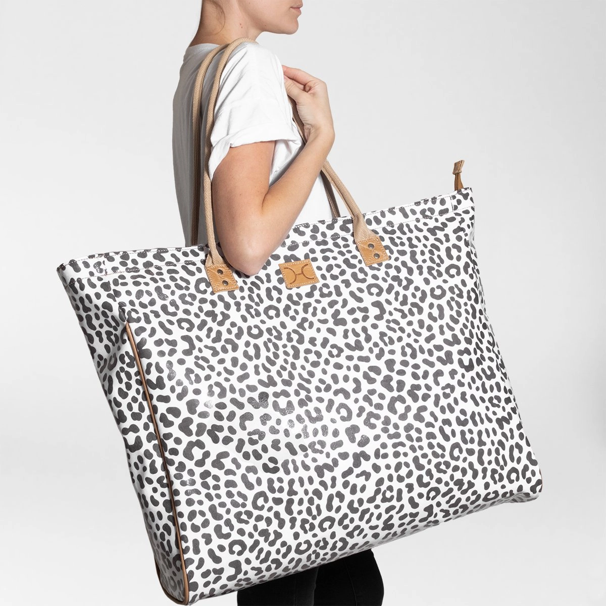 Thandana Laminated Fabric Jumbo Beach Bag Clearance Event Today
