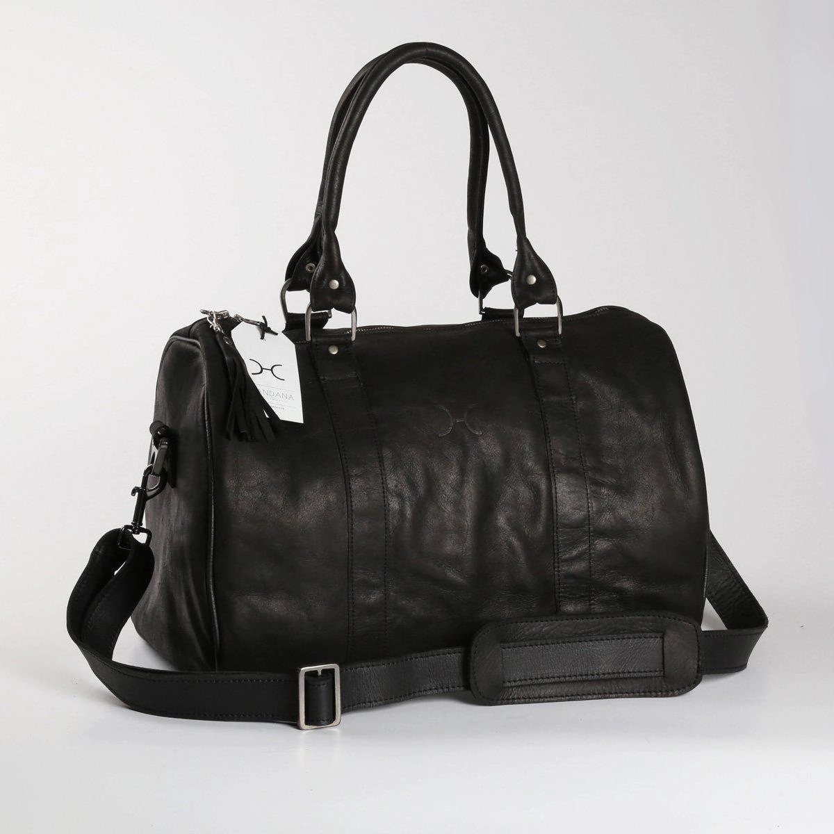 Thandana Medium Leather Travel Duffel Bag Special Surprise Sale Gift Sale Event