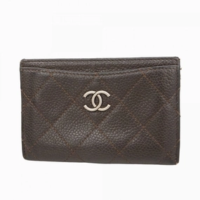 Hot Offer Frenzy Chanel Grained Calfskin Card Case (Pre-Owned)