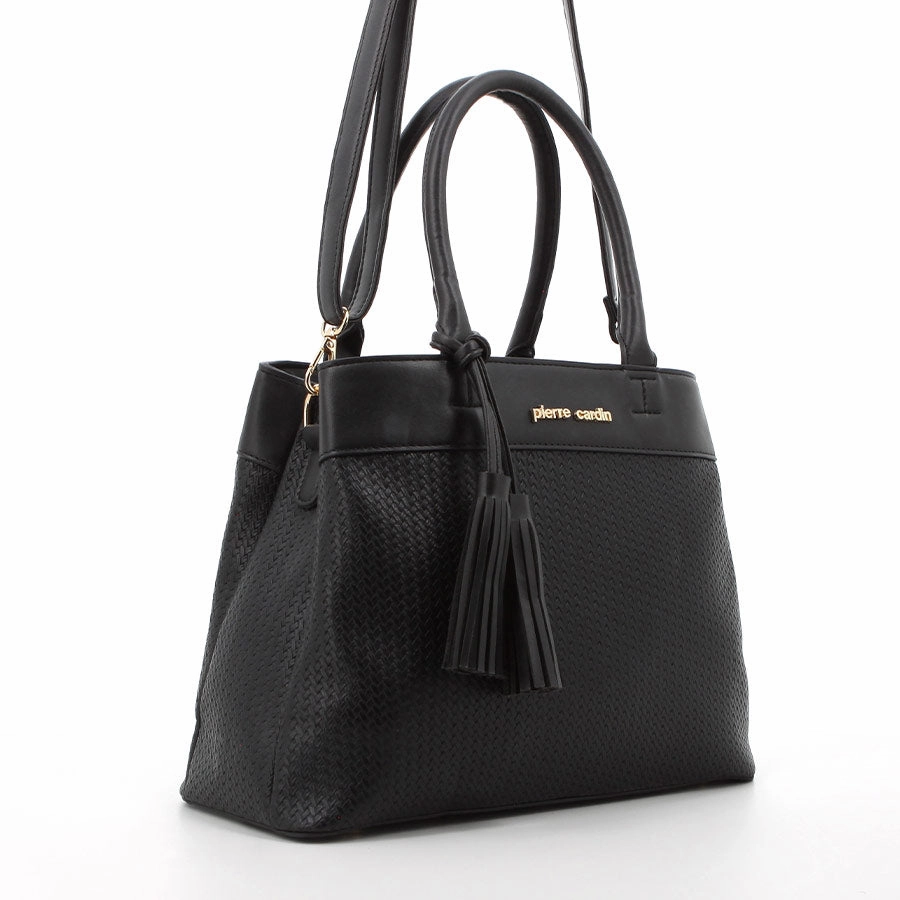 Shop Grab Now Pierre Cardin Christie Satchel | Black