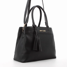 Shop Grab Now Pierre Cardin Christie Satchel | Black
