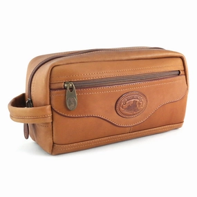 Shop the Savings Now Limited Stock Deals Santa Fe Leather Top Zip Shave Kit