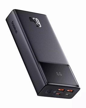 Baseus Star Lord Digital Display Fast Charging Power Bank 20000Mah 65W (With Simple Series Charging Cable Usb To Type-C 3A 0.3M) Perfect Gift Sale
