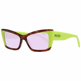Today Only Discount Flash Deal Today Ladies' Sunglasses Emilio Pucci Ep0205 5453Y
