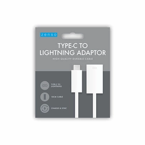 Trending Hot Picks Zenso Type C To Lightning Adaptor