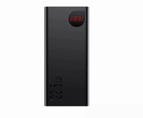Trending Hot Picks New Arrival Discount Baseus Adaman Digital Display Quick Charge Power Bank 40000Mah 22.5W Black