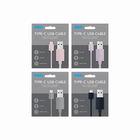 Deal of the Day Zenso Type C Usb Cable Coloured 1 Metre