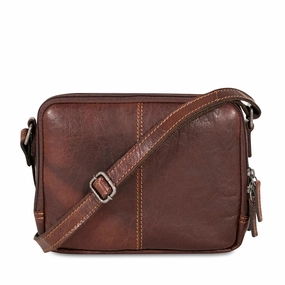 Instant Savings Inside Jack Georges Voyager Double Zippered Crossbody Bag