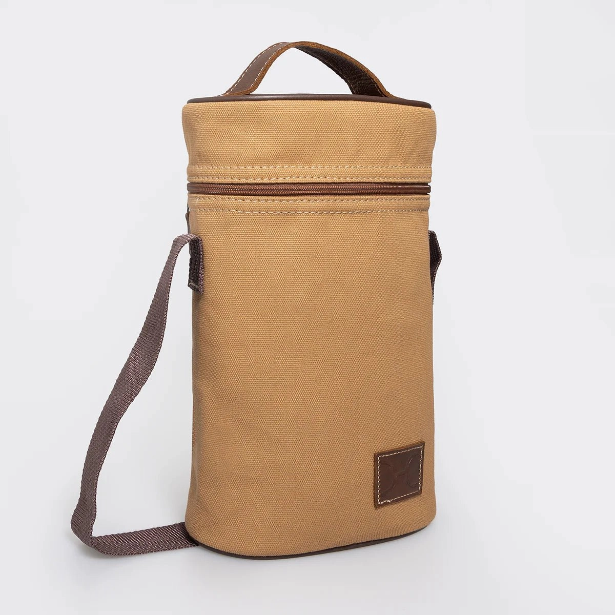 Thandana Canvas & Leather Double Carry Wine Cooler MustHave Clearance